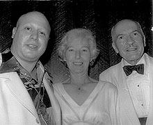 Photo of E.J. with Virginia and Robert Heinlein